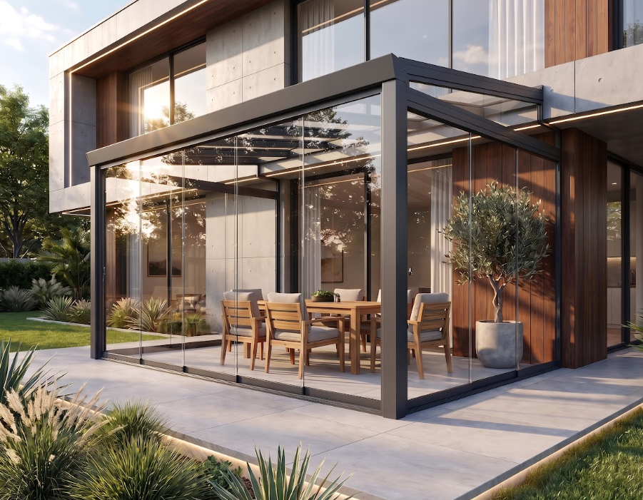Glass rooms