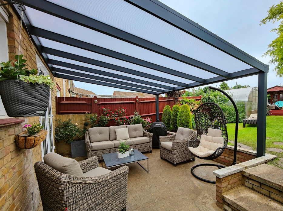 Lean - to wall canopies